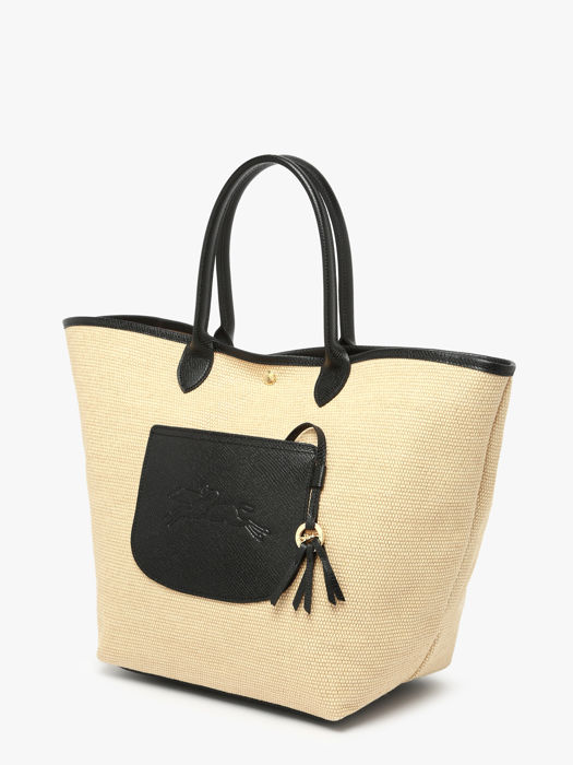 Longchamp Le panier pliage Besaces Noir