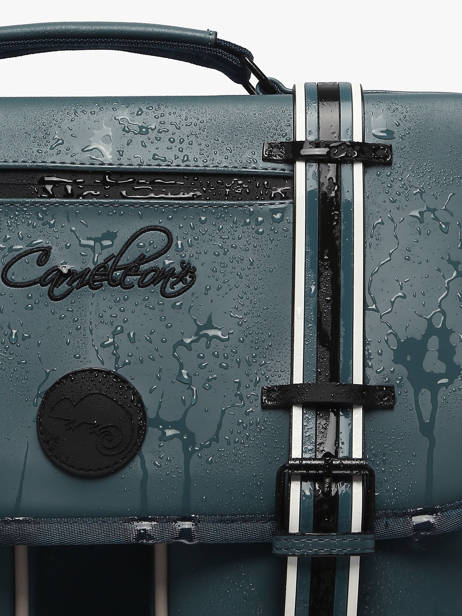 Cartable Vintage North Cameleon Bleu vintage north CA41 vue secondaire 6