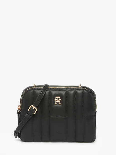 Sac Bandoulière Th Feminine  Polyurethane Tommy hilfiger Noir th feminine  AW17453