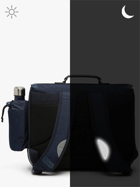 Cartable 2 Compartiments Tann's Bleu les fantaisies g 33143 vue secondaire 5