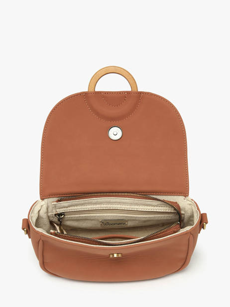 Sac Bandoulière S Crocus Woomen Marron crocus WCRO03 vue secondaire 3