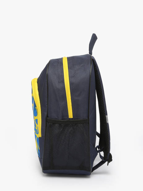 Sac à Dos 2 Compartiments Pokemon Bleu pikachu eclair 25IK204P vue secondaire 2