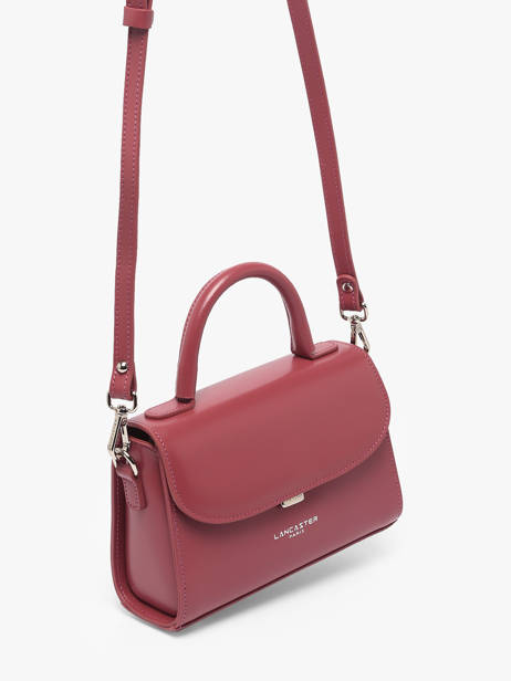 Sac Bandoulière S Suave Cuir Lancaster Rose suave even 16 vue secondaire 2