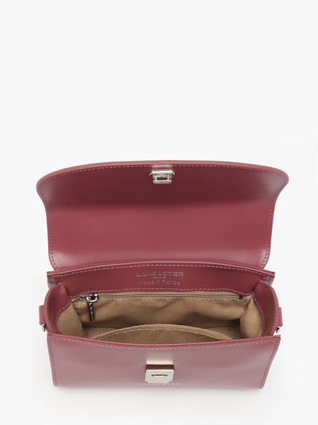 Sac Bandoulière S Suave Cuir Lancaster Rose suave even 16 vue secondaire 3