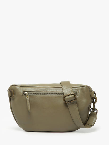 Sac Banane Cow Cuir Basilic pepper Vert cow BCOW54 vue secondaire 4