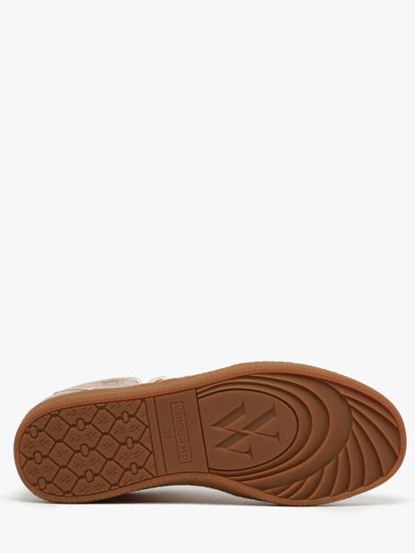 Sneakers Sarah Vanessa wu Blanc women BK2805OR vue secondaire 5