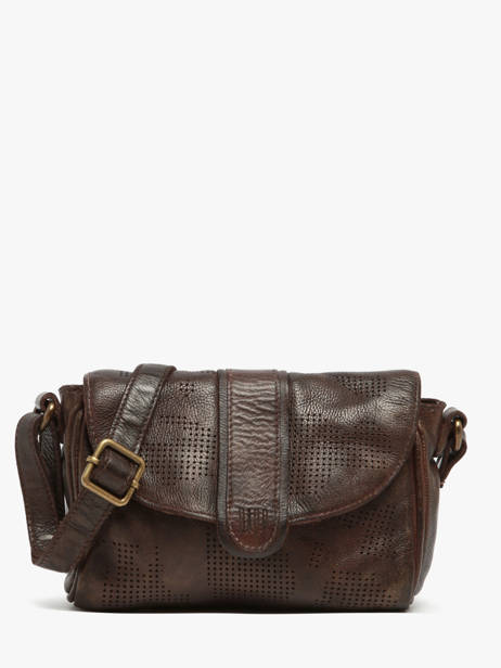 Sac Bandoulière Heritage Cuir Biba Marron heritage KAY1L