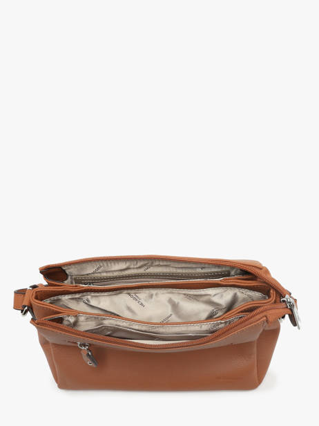 Sac Bandoulière Confort Cuir Hexagona Marron confort 466744 vue secondaire 3