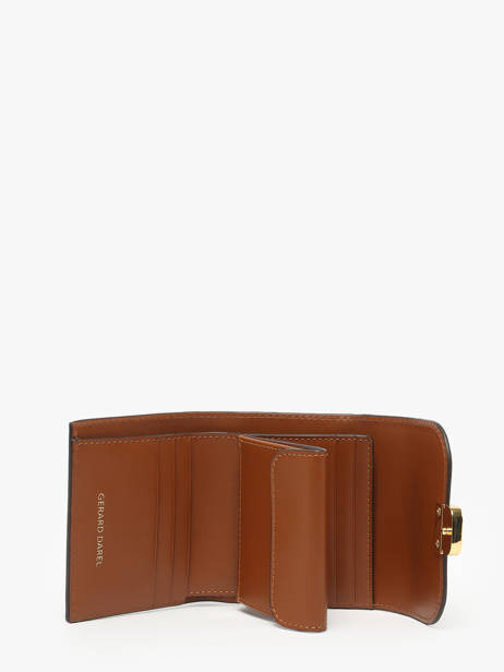 Portefeuille Cuir Gerard darel Marron wallet DCO46411 vue secondaire 1