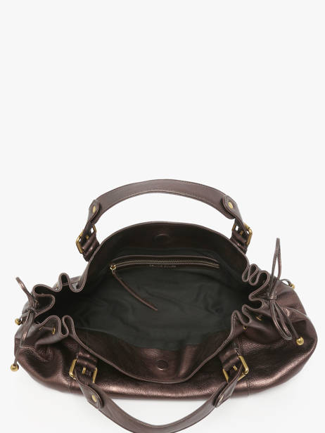 Sac Porté épaule Gun Metal Cuir Gerard darel Marron gun metal DCS01446 vue secondaire 3