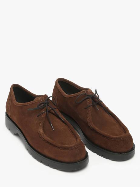 Chaussures Derbies En Cuir Kleman Marron men PADRORVV vue secondaire 1