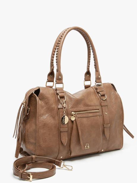 Sac Porté épaule Bride Lulu castagnette Marron bride ZAVIER vue secondaire 2