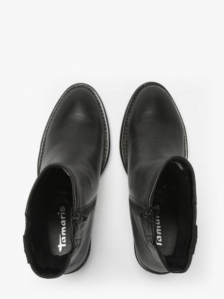 Bottines à Talon En Cuir Tamaris Noir women 45 vue secondaire 4