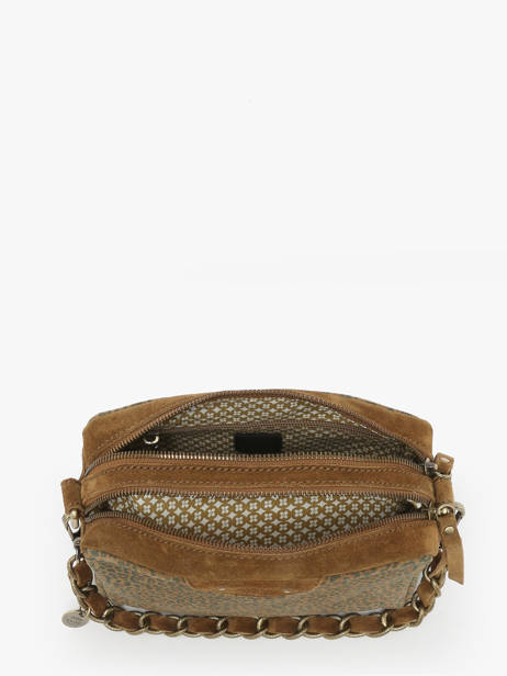 Sac Bandoulière Vintage Mila louise Marron vintage 23673PA vue secondaire 3