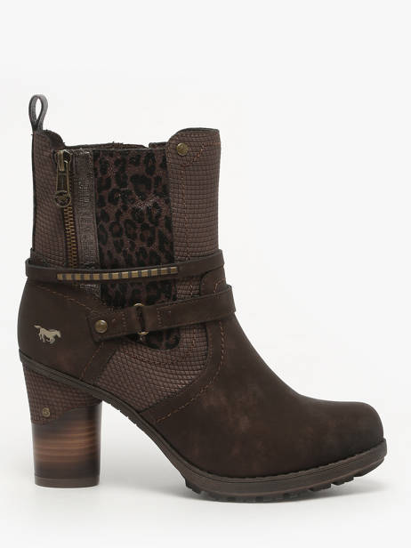 Bottines à Talon Mustang Marron women M0162008