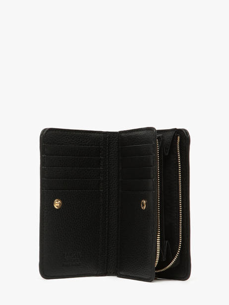 Portefeuille Cuir Lancel Noir enveloppe A13710 vue secondaire 1