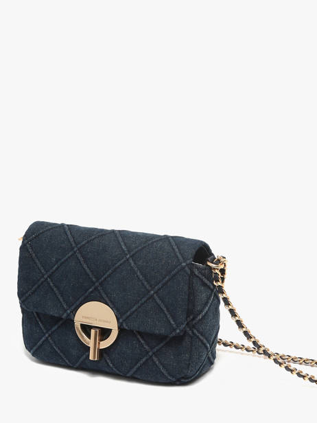 Moyen Sac Bandoulière Moon Denim Vanessa bruno Bleu moon 14V40533 vue secondaire 2