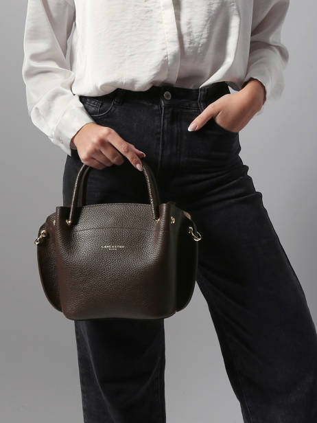 Sac à Main Foulonne Double Cuir Lancaster Marron foulonne double louisa 18 vue secondaire 1