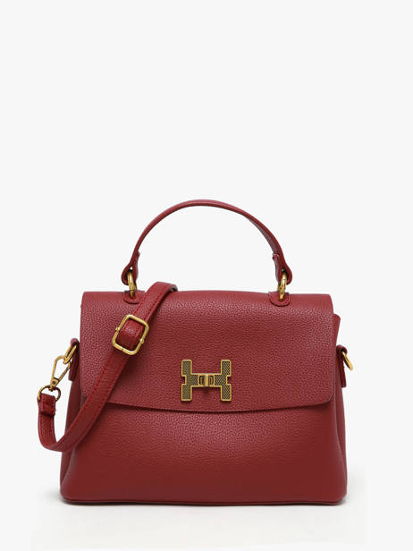 Sac Bandoulière Grained Miniprix Rouge grained DQ8688