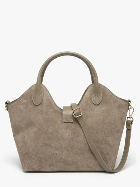 Sac à Main Velvet Studs Milano Marron velvet studs VS25092 vue secondaire 4