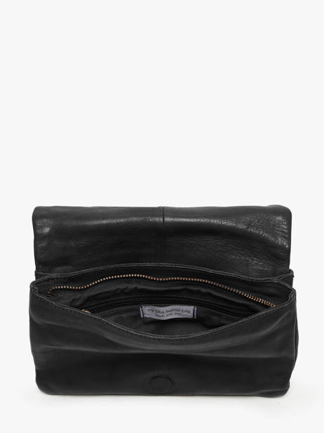 Sac Bandoulière Heritage Cuir Biba Noir heritage BT33 vue secondaire 3