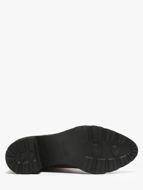 Bottines à Talon En Cuir Mam'zelle Marron women CSGO542 vue secondaire 4