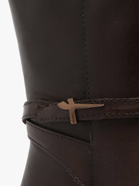 Bottes Cavalières En Cuir Tamaris Marron women 43 vue secondaire 3
