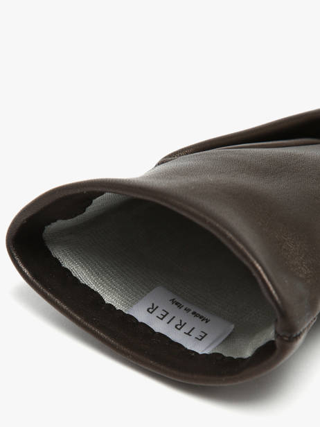 Gants Femme Cuir Etrier Noir accessoires EGLO416G vue secondaire 2