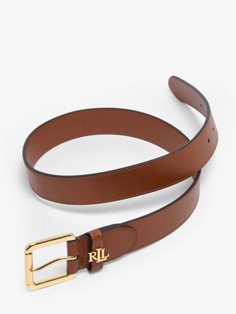 Ceinture Lauren ralph lauren Marron elmswood 12968765 vue secondaire 2