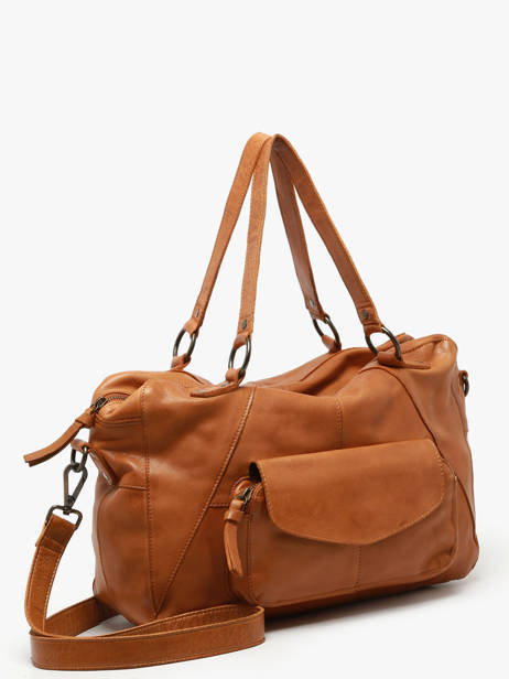 Sac Shopping Fatima Cuir Pieces Marron fatima 17090746 vue secondaire 1