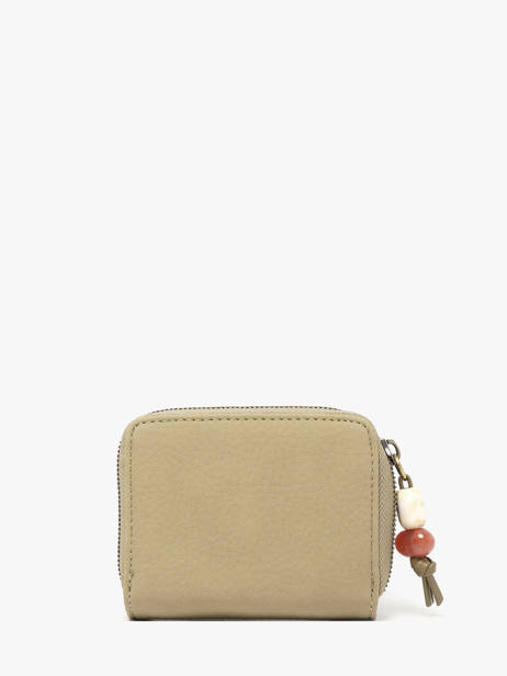 Porte-monnaie Camomille Pearl Woomen Vert camomille pearl WCAE95 vue secondaire 3