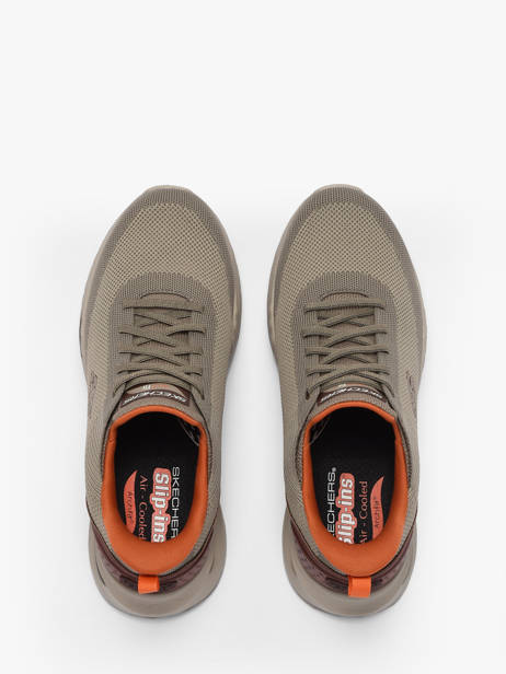 Sneakers Skechers Gris men 210994 vue secondaire 3