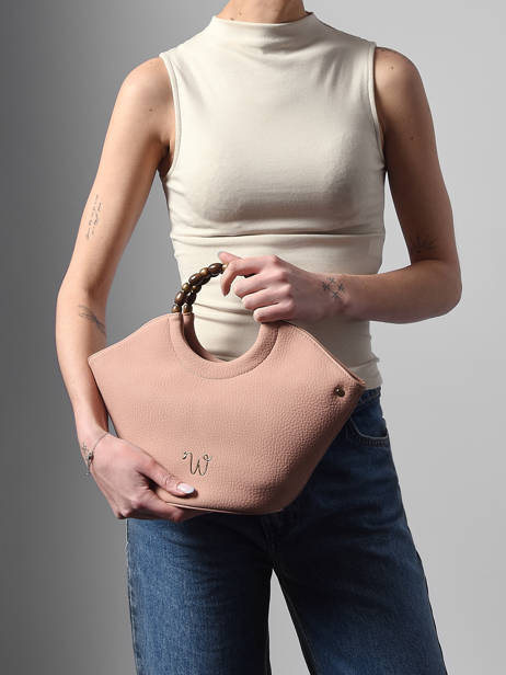 Sac Bandoulière Neflier Pearl Woomen Rose neflier pearl WNEP02 vue secondaire 1