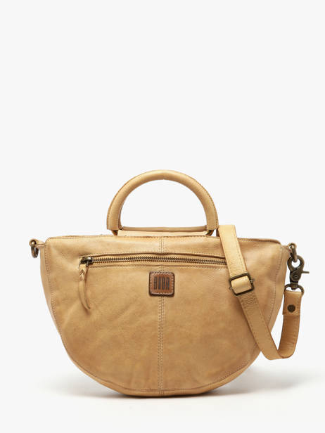 Sac Bandoulière Heritage Cuir Biba Jaune heritage MIB1L vue secondaire 4