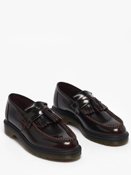 Mocassins Adrian En Cuir Dr martens Rouge women 14573601 vue secondaire 1