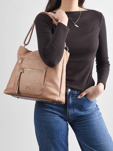 Sac Porté épaule Bride Lulu castagnette Rose bride ALEXI vue secondaire 1