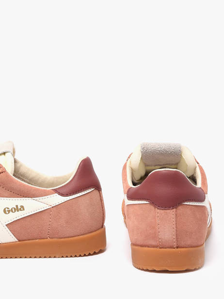 Sneakers En Cuir Gola Rose women CLB538LU vue secondaire 2