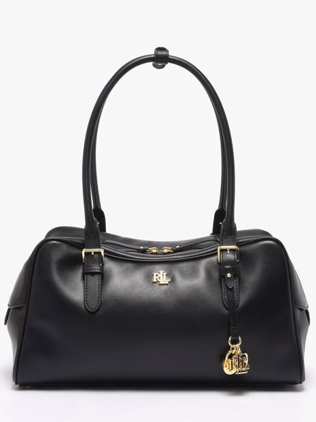Sac Porté épaule Dryden Cuir Lauren ralph lauren Noir dryden 31P06068