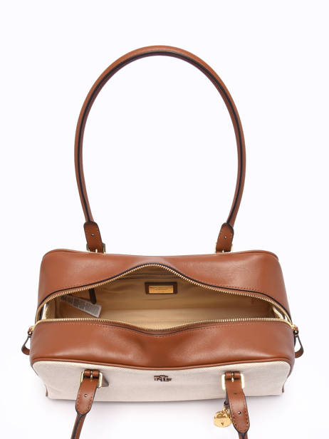 Sac Porté épaule Dryden Coton Lauren ralph lauren Beige dryden 31P06078 vue secondaire 3