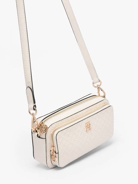 Sac Bandoulière Th Daily Polyester Tommy hilfiger Blanc th daily AW18414 vue secondaire 2