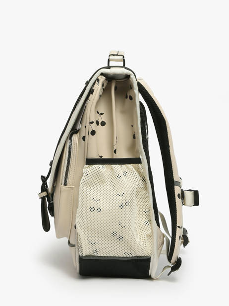 Sac à Dos 3 Compartiments Cameleon Beige vintage north PBVWSD39 vue secondaire 2