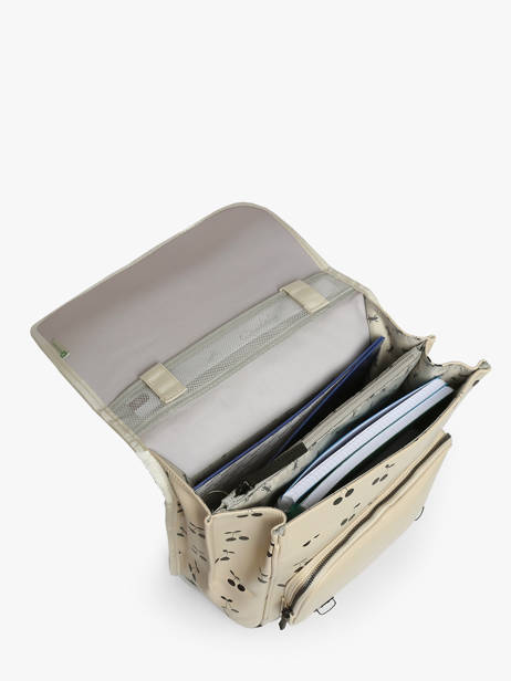 Sac à Dos 3 Compartiments Cameleon Beige vintage north PBVWSD39 vue secondaire 3