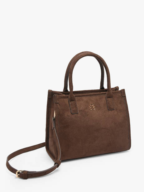 Sac Porté Main Identite Lulu castagnette Marron identite D vue secondaire 2