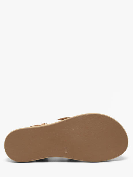 Sandales En Cuir Inuovo Or women 96046GLD vue secondaire 4
