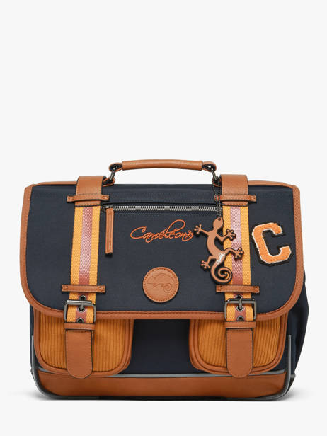 Cartable Enfant 2 Compartiments Vintage Urban Cameleon Bleu vintage urban CA35