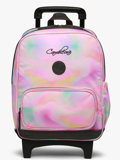 Sac A Dos à Roulettes 2 Compartiments Vintage Fantasy Cameleon Rose vintage fantasy SR40