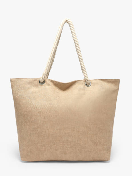 Sac Porté épaule Plage Polyester Gerard pasquier Marron plage P26095 vue secondaire 3