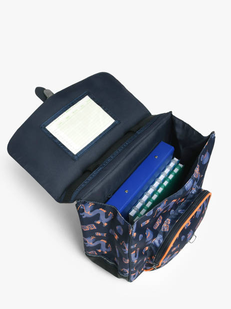 Cartable 1 Compartiment Tann's Bleu les fantaisies g 35155 vue secondaire 3