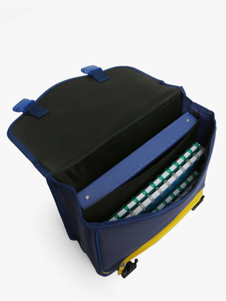 Cartable 2 Compartiments Pokemon Bleu pokemon & friends 26KK203L vue secondaire 3