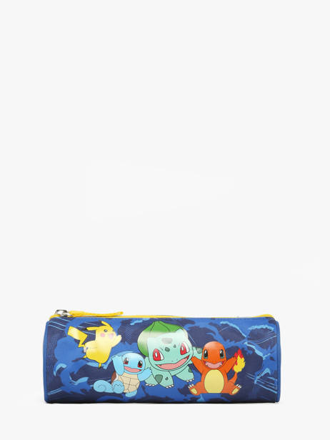 Trousse 1 Compartiment Pokemon Bleu pokemon & friends 26KK207P